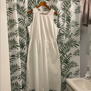 Chic White Midi Dress